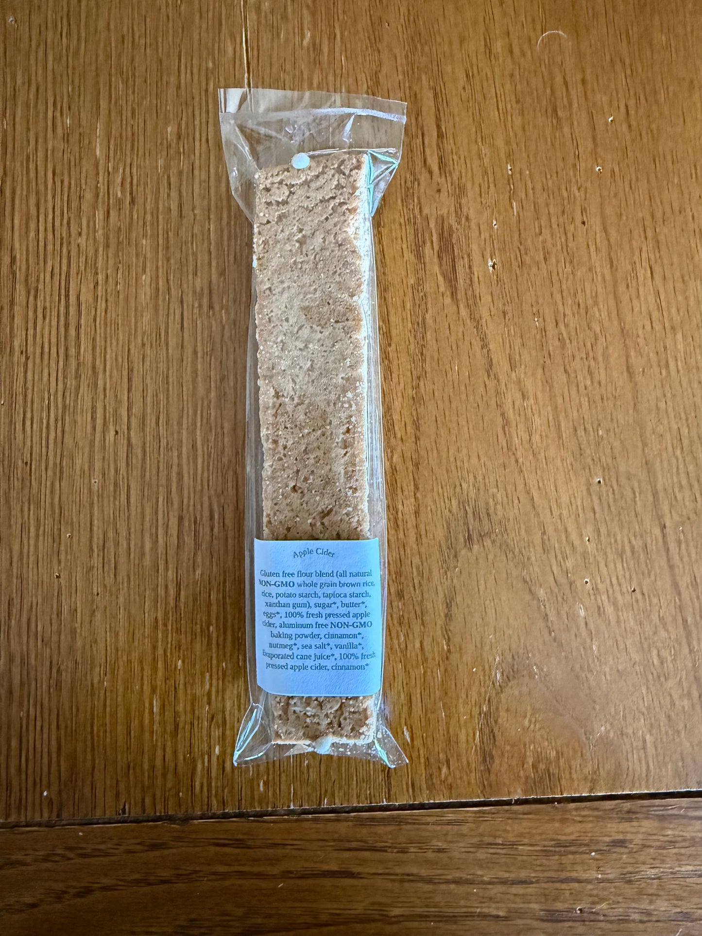 Apple Cider Biscotti