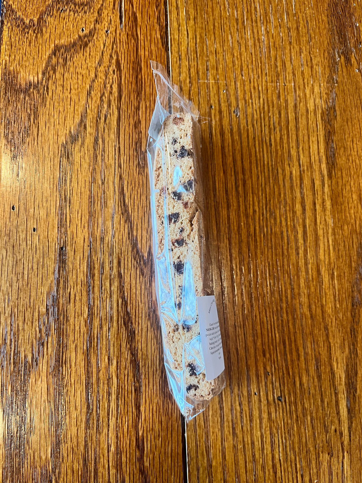 Mint Chocolate Chip Biscotti