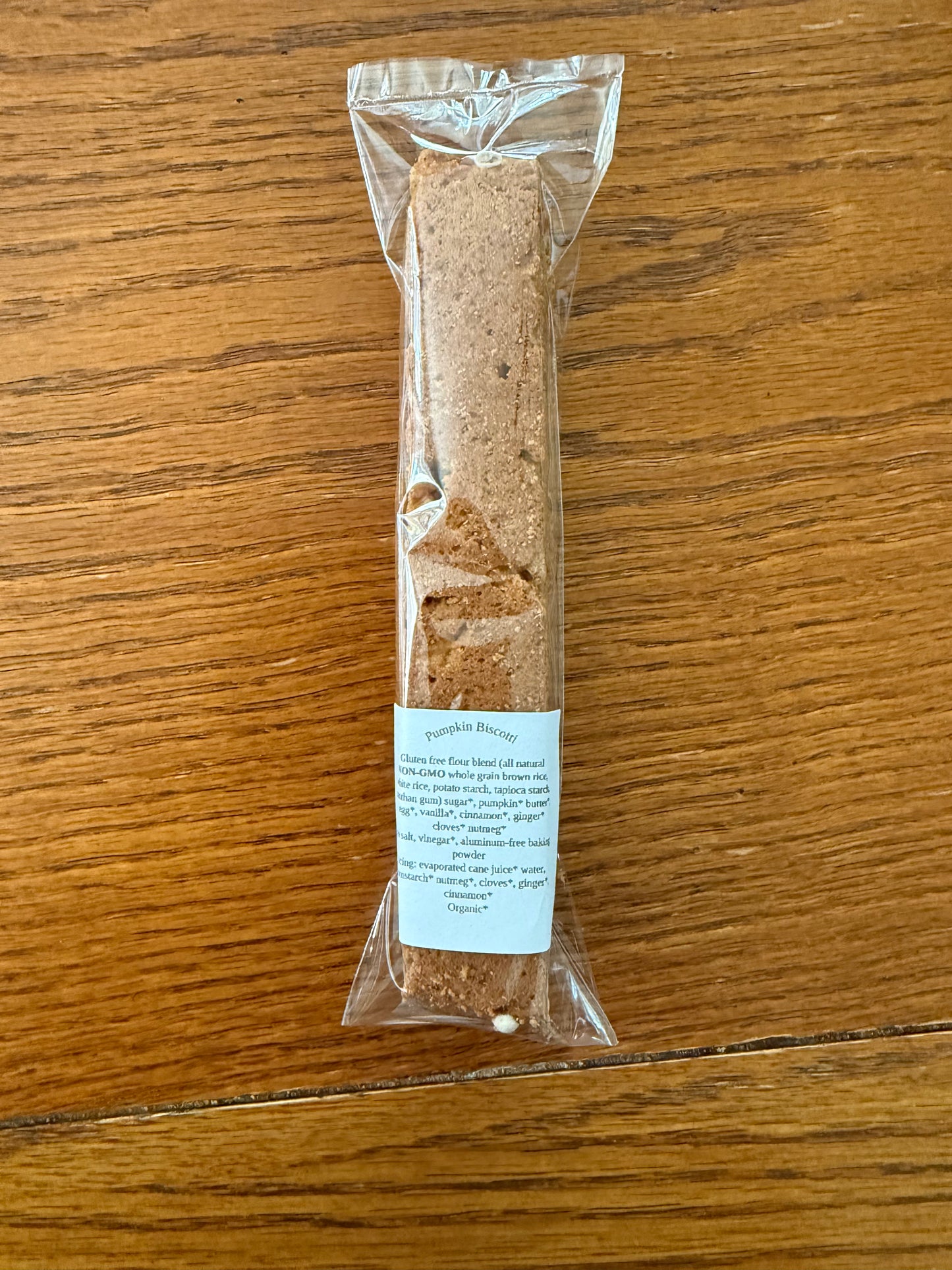 Pumpkin Biscotti
