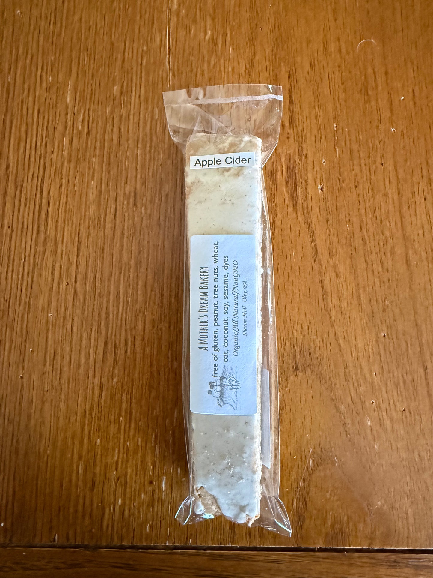Apple Cider Biscotti