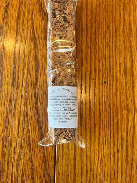 Cookies & Cream Biscotti
